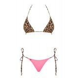 Bikini California rosa/leopard - 5 - Vorschaubild