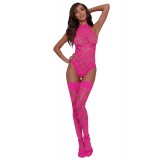 Body + Stockings DR11784 hot pink - 3